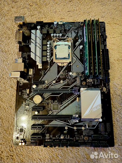 Материнская плата asus prime Z370-P