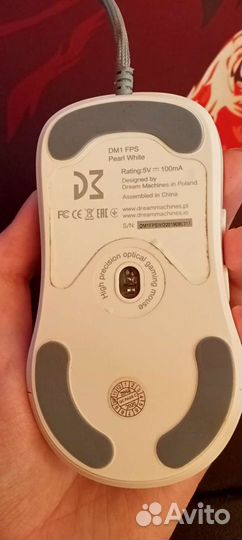 Игровая мышь DM1 FPS + Коврик