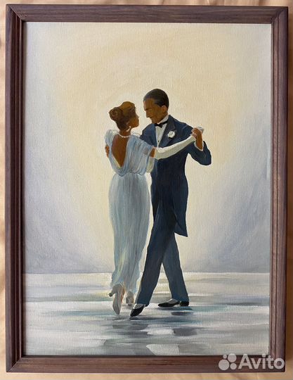 Картина маслом на холсте 