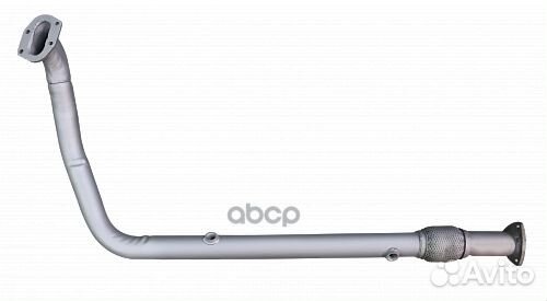 Труба приемная 21214 АВТОГЛУШИТЕЛЬ с 2 отв. под