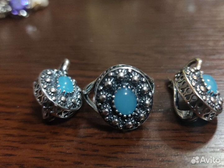 Серебряные серьги