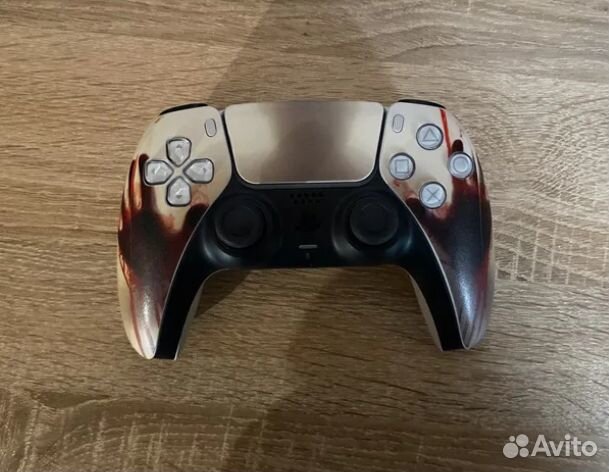 Виниловые наклейки на приставку ps5 с диском