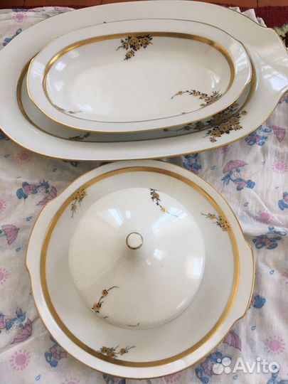 Набор посуды фарфор гдр