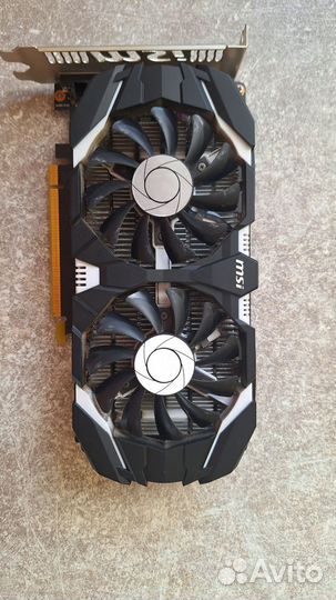 Видеокарта gtx 1050 ti 4 GT msi