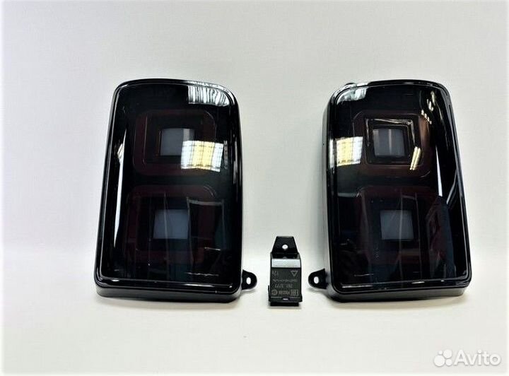 Фонари Нива Урбан тонированные квадраты Новые