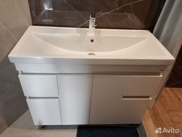 Раковина с тумбой бу