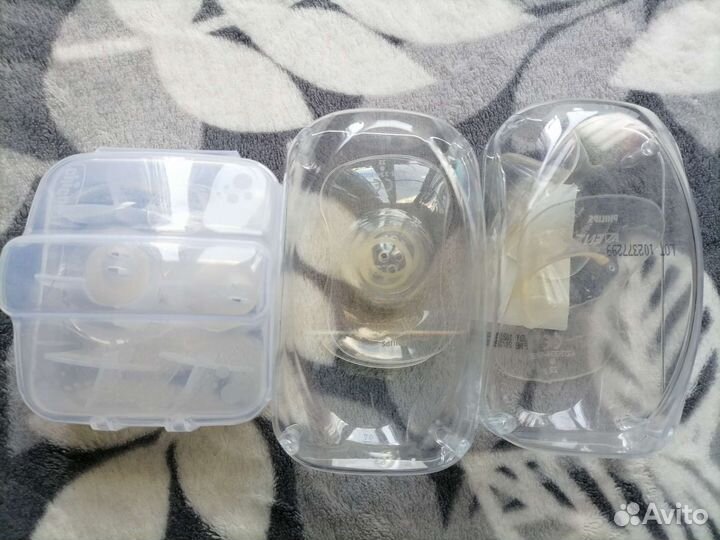 Накладки на соски avent и medela 3 пары