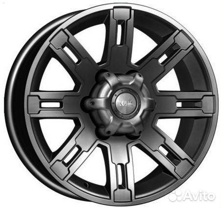 K&K Полюс : 7.5x16 6*139.7 Et:30 Dia:100.1 дарк платинум