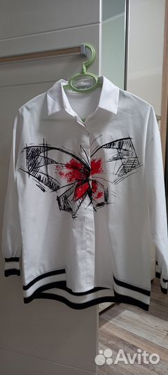 Блузка рубашка женская