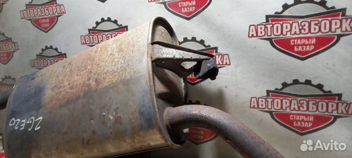 Бочка глушителя Toyota Wish ZGE20G 2zrfae 2009