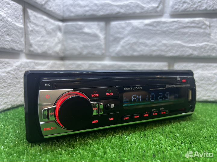 Магнитола 1DIN bluetooth