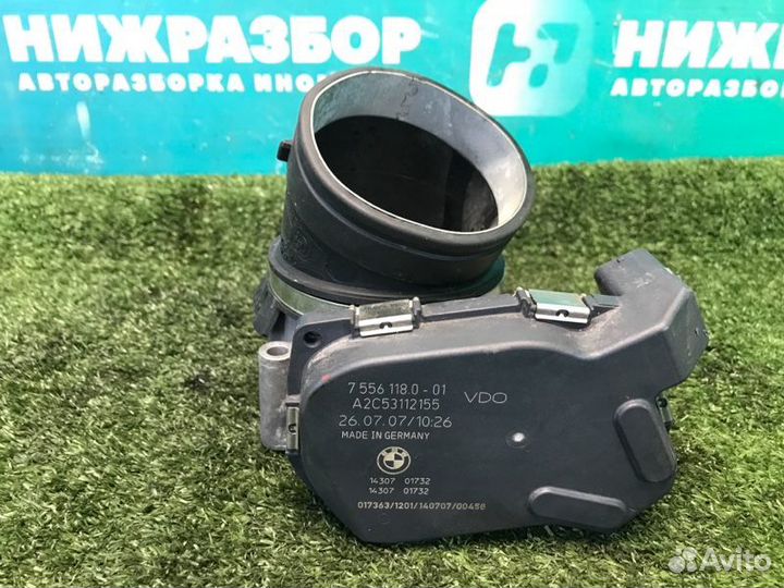 Заслонка дроссельная Bmw 5 Series E60 2.5 N52B25