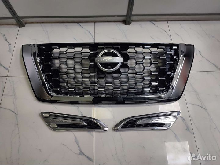 Решетка радиатора Patrol Y62 рестайлинг 2022