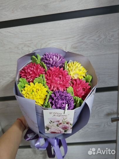 Зефирные цветы