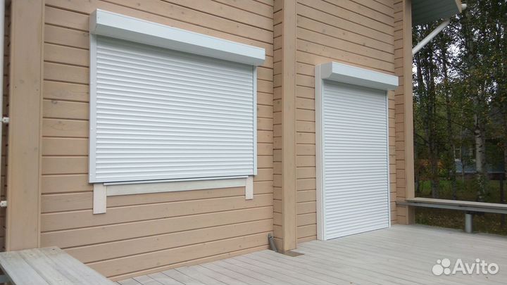 Рольставни на пластиковые окна