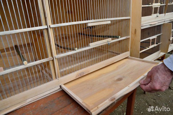 Самодельные клетки для певчих птиц