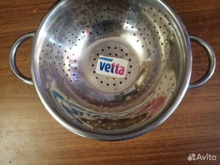 Дуршлаг нержавейка и сито разных разиеров