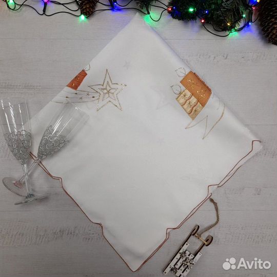 Ч13 Новогодние скатерти Сток