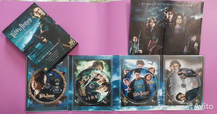 Harry potter дисковое издание плакат