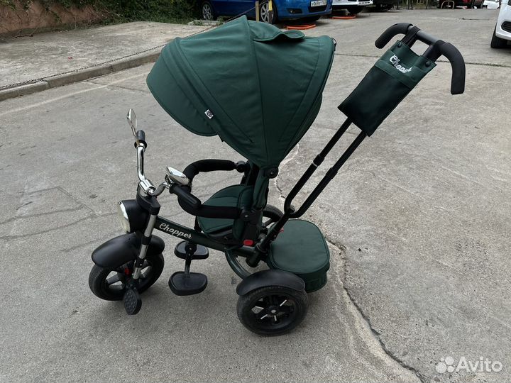 Трехколесный велосипед коляска