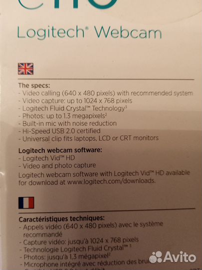 Веб-камера Logitech C110