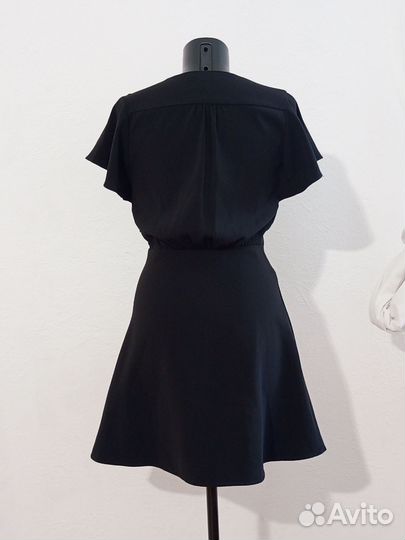 Новое чёрное мини платье Zara