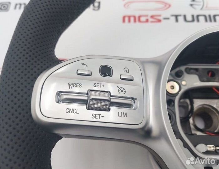 Руль GLE 63 AMG Карбон + кожа на GLE-Coupe C292