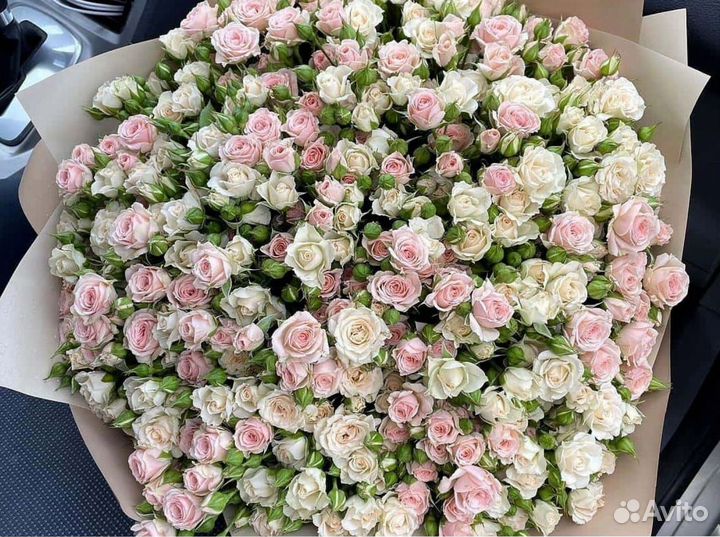 Кустовые розы с доставкой и гарантией