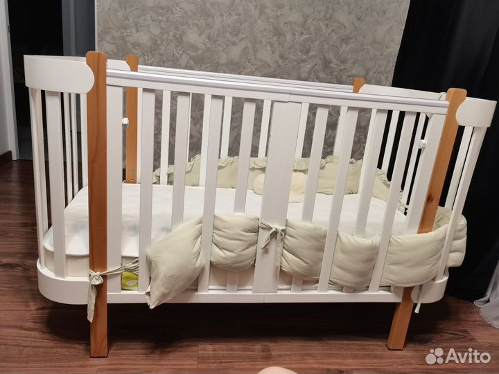 Кроватка happy baby mommy lux