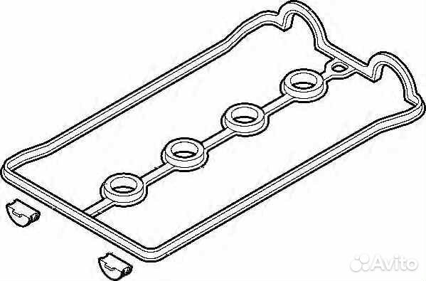 Прокладка клапанной крышки elring 174.251