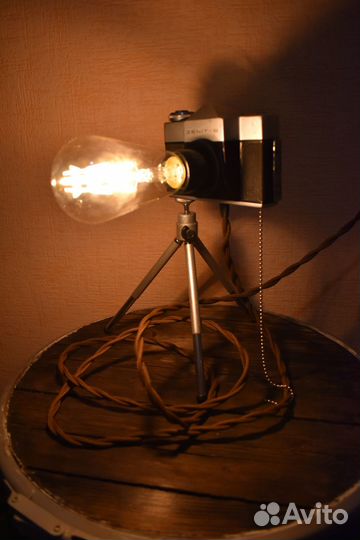 Лампа настольная декоративная лофт