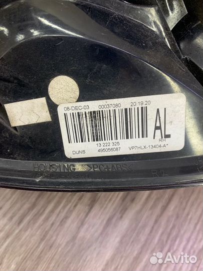 Фонарь задний правый Opel Astra H хетчбэк 5-ти дв