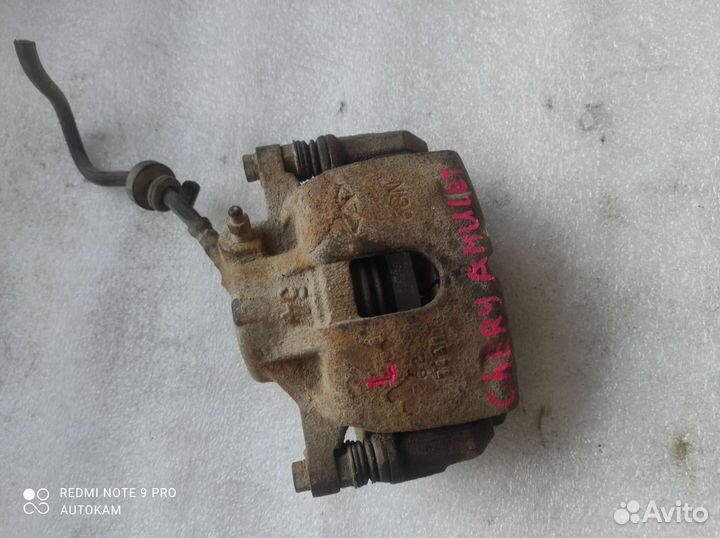 Суппорт левый Chery Amulet