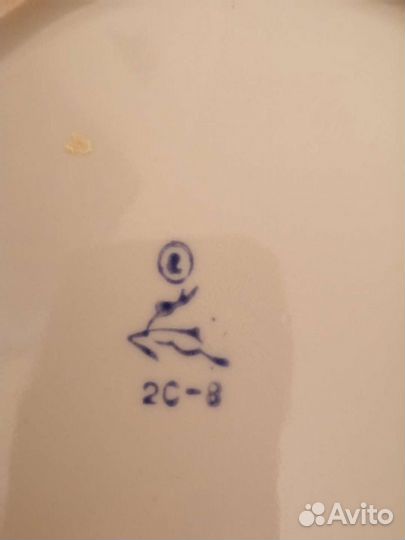 Сервиз фарфоровый столовый. СССР