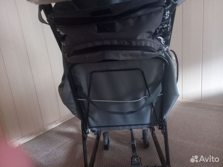 Детские санки коляска