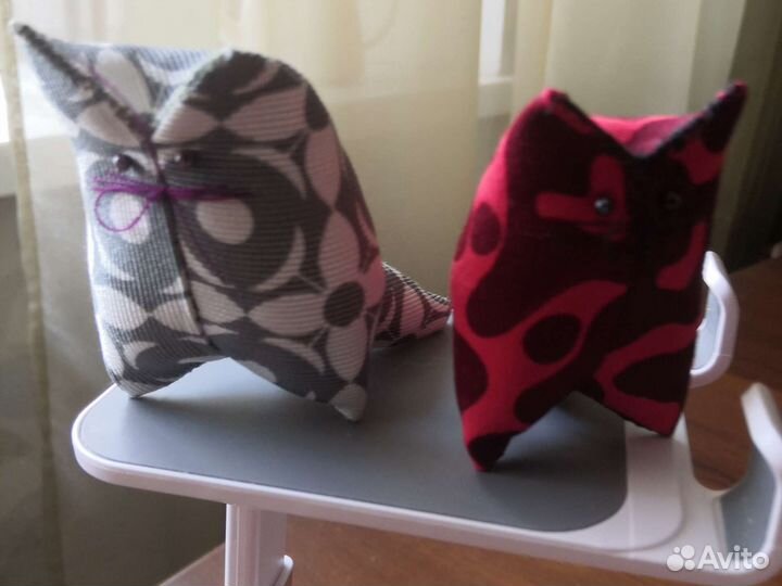 Мягкая игрушка Котик, ручная работа