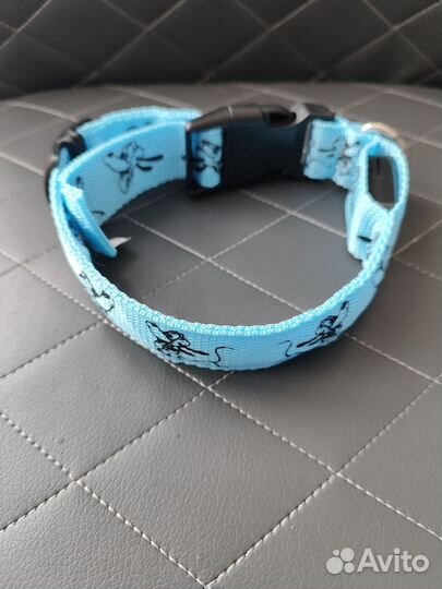 Ошейник светящийся 22-40 см