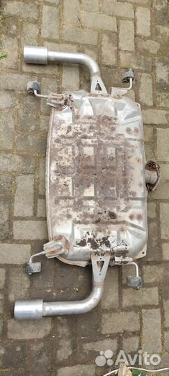 Глушитель mazda 6