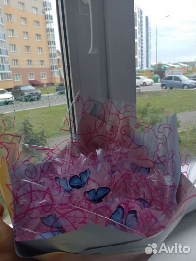 Букет из бабочек