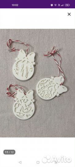 Молд ёлочные украшения