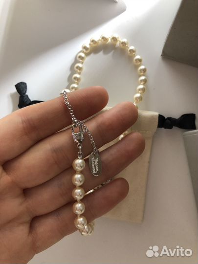 Vivienne Westwood оригинал жемчужный чокер