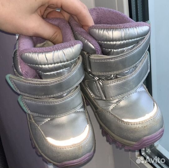 Ботинки зимние для девочки 23