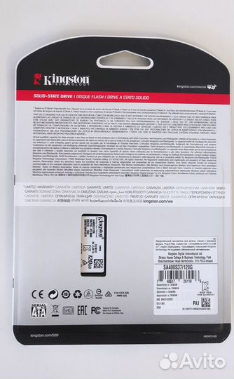 SSD 120GB Kingston A400