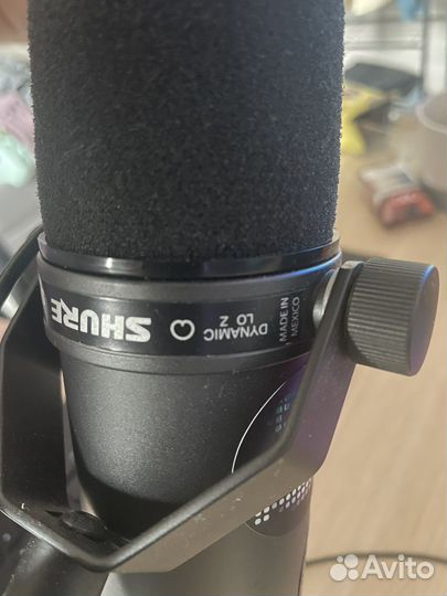 Микрофон Shure SM7B (Мексика )