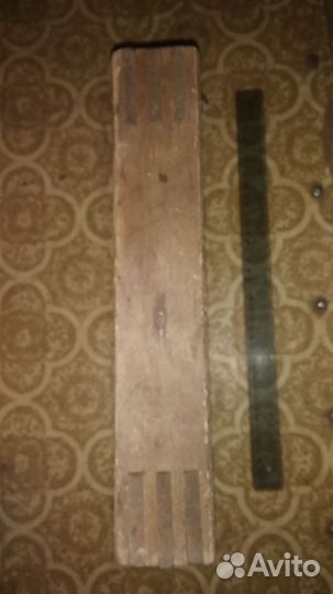СССР старина струбцина с деревянным болтом в музей