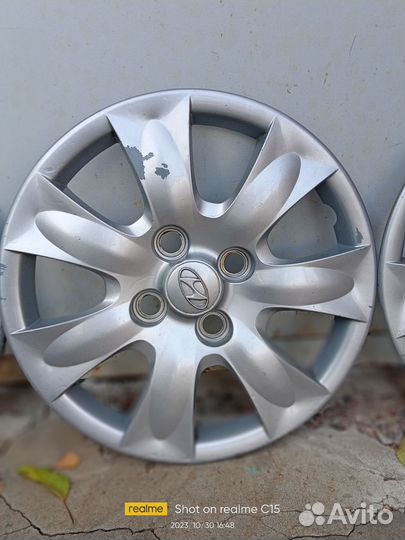 Колпаки r14 на хундай гетц