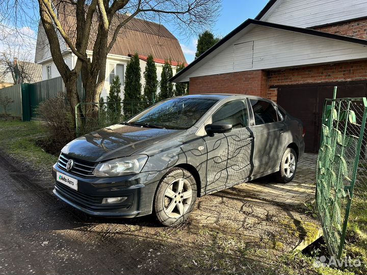 Volkswagen Polo 1.6 AT, 2018, 460 000 км