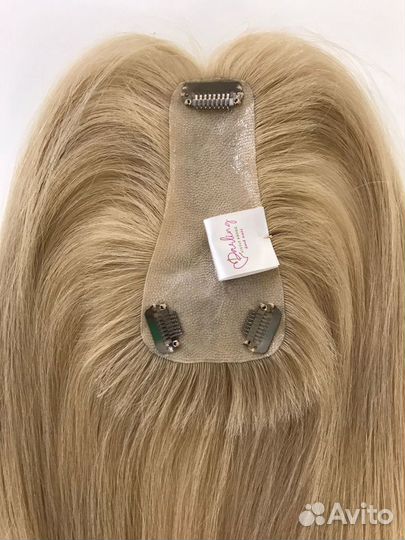 Накладка из натуральных волос 35см