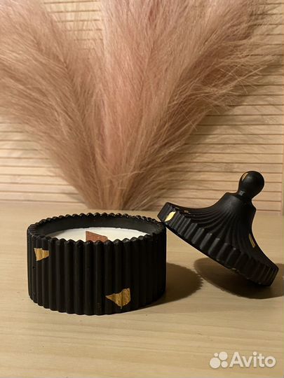 Свеча для дома соевая