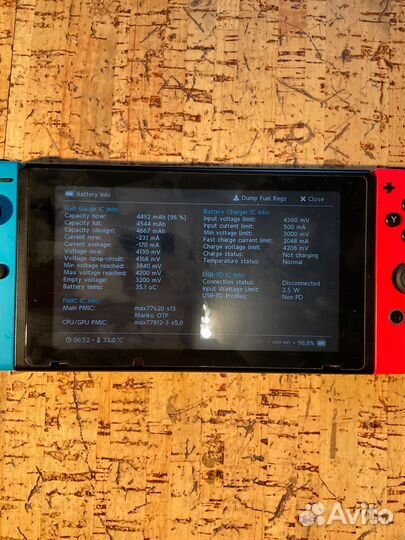 Nintendo switch rev 2 прошитая чип